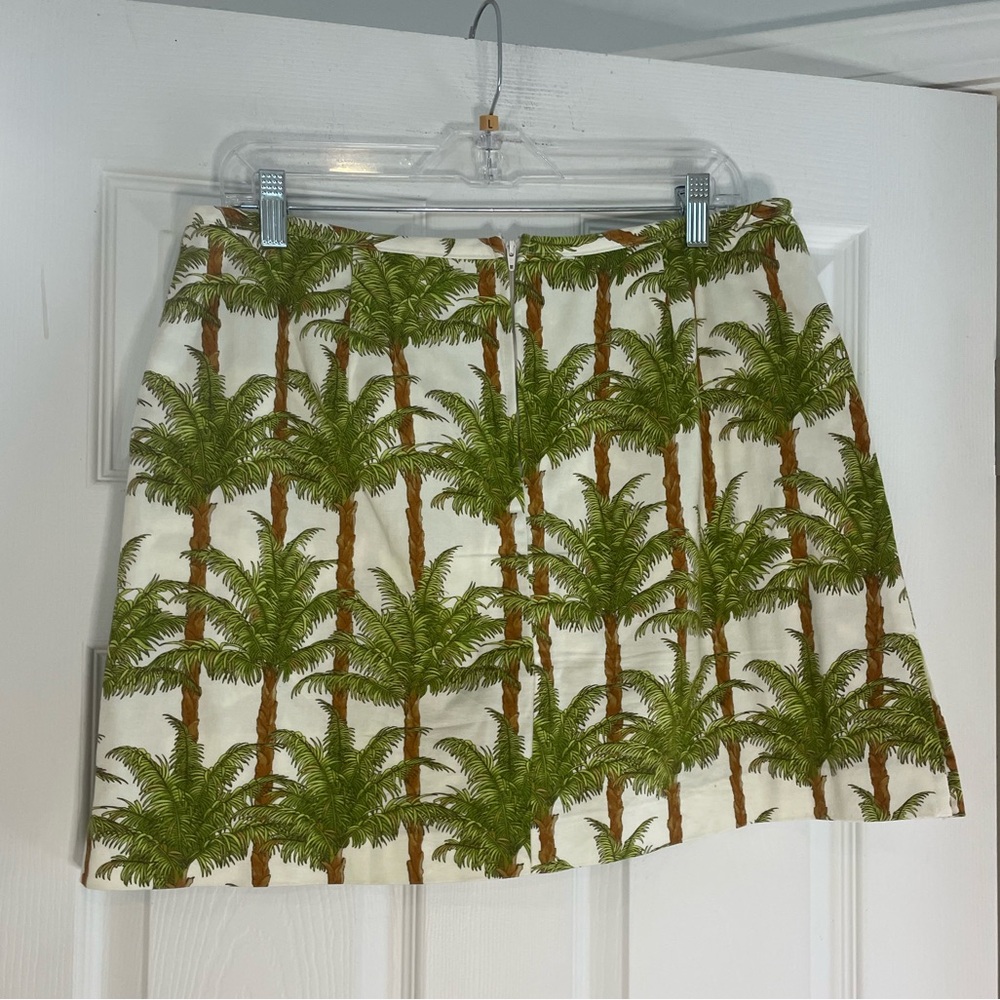 Bamboo Traders vintage palm print skort - size 14 - Picture 2 of 5
